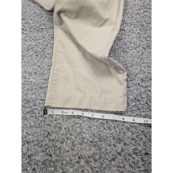 Gap Pants Mens 32X32 Beige Khakis Straight Fit Classiccore Casual Preppy Work - Picture 9 of 10